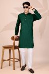 7FANCY COTTON EMBROIDERY WORK MEN’S ONLY KURTA FESTVE WEAR WHOLESALE PRICE ETHNIC GARMENT (40)