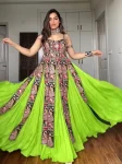 DESIGNER BANGLORI THREAD WITH SEQUNCE WITH CODING DORI WORK TOP WITH LEHENGA PARTY WEAR WHOLESALE PRICE ETHNIC GARMENT (5)