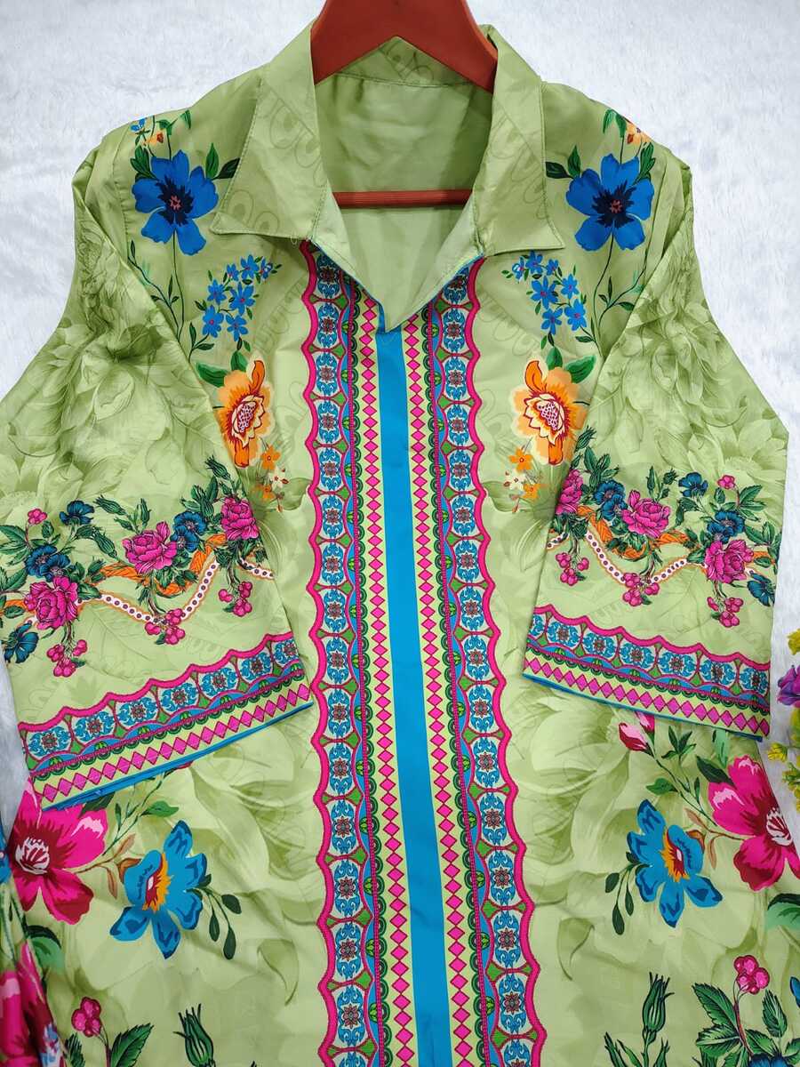 DESIGNER FRENCH CREPE DIGITAL PRINT WORK CO-ORD SET OFFICE WEAR WHOLESALE PRICE ETHNIC GARMENT (1)