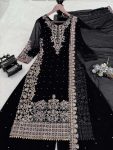 DESIGNER GEORGETTE CODING AND SEQUENCE WITH RIVET MOTI WORK TOP PALAZZO WITH DUPATTA FESTIVE WEAR WHOLESALE PRICE ETHNIC GARMENT (14)