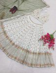 DESIGNER GEORGETTE MULTI NEEDLE SEQUENCE EMBROIDERY WORK LEHENGA CHOLI WITH DUPATTA WEDDING WEAR WHOLESALE PRICE ETHNIC GARMENT (4)