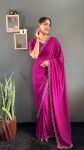 DESIGNER GEORGETTE SWAROVSKI WORK READY TO WEAR SAREE WITH UNSTITCHED BLOUSE PARTY WEAR WHOLESALE PRICE ETHNIC GARMENT (16)