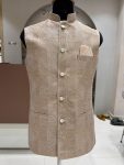 DESIGNER JACQUARD MEN’S KOTI WEDDING WEAR WHOLESALE PRICE ETHNIC GARMENT (1)