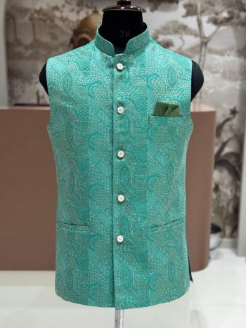DESIGNER JACQUARD MEN'S KOTI RAMA
