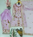 DESIGNER JIMMY CHOO EMBROIDERY CHAIN SEQUENCE AND HAND WORK TOP PATIYALA WITH DUPATTA FESTIVE WEAR WHOLESALE PRICE ETHNIC GARMENT (2)