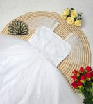 DESIGNER SOFT NET FABRIC WITH DESIGNER NET WORK MIDI DRESS PARTY WEAR WHOLESALE PRICE ETHNIC GARMENT (30)