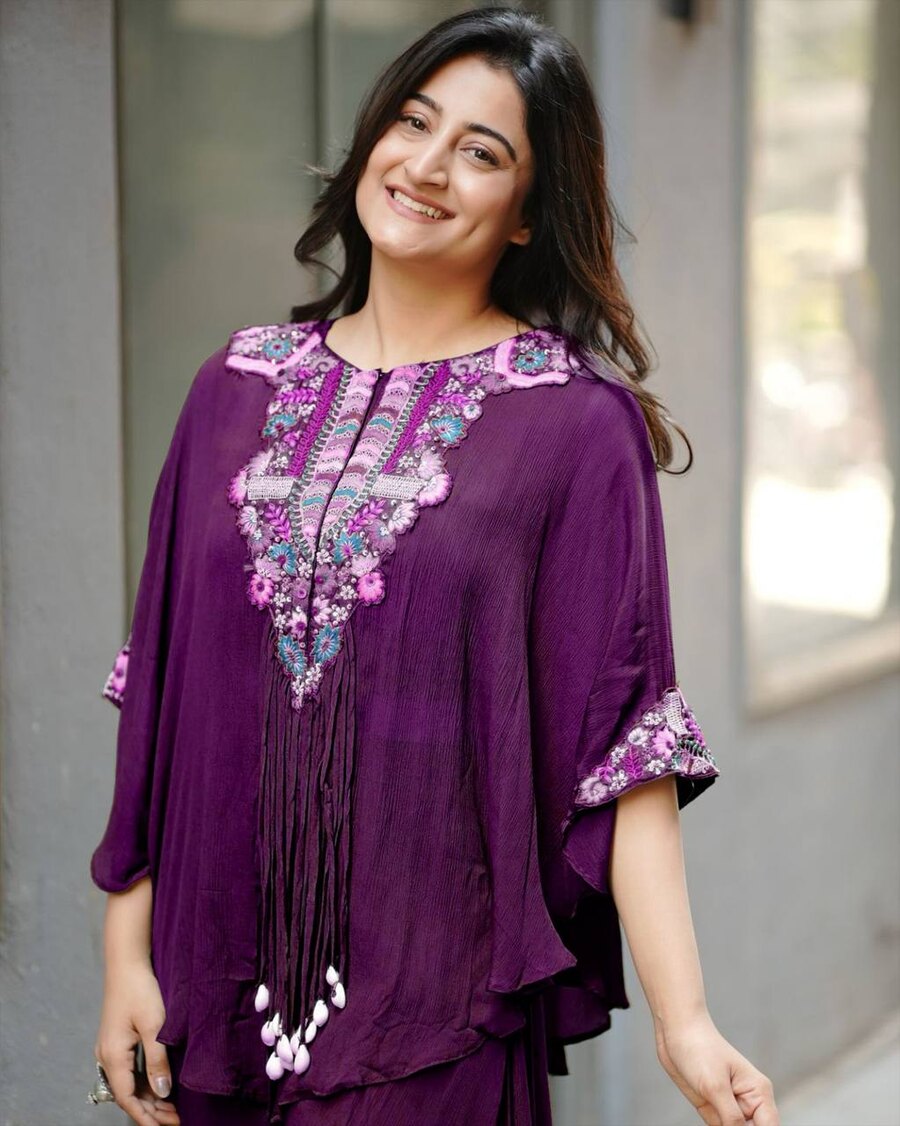 FANCY AIR TEX CHINON SEQUENCE EMBROIDERED WORK WITH KODI LATKAN WORK TOP BLOUSE WITH PALAZZO FESTIVE WEAR WHOLESALE PRICE ETHNIC GARMENT (3)