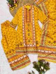 FANCY CHINON SILK DIGITAL PRINT WORK TOP PALAZZO WITH DUPATTA FESTIVE WEAR WHOLESALE PRICE ETHNIC GARMENT (5)