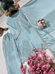 FANCY CHINON SILK SEQUENCE & ZARI EMBROIDERY WORK TOP PALAZZO WITH DUPATTA FESTIVE WEAR WHOLESALE PRICE ETHNIC GARMENT (12)