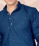 FANCY COTTON EMBROIDERY WORK MEN’S ONLY KURTA FESTVE WEAR WHOLESALE PRICE ETHNIC GARMENT (27)
