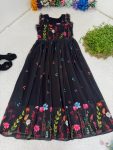 FANCY GEORGETTE DIGITAL PRINT WORK ONE PIECE DAILY WEAR WHOLESALE PRICE ETHNIC GARMENT (21)