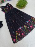FANCY GEORGETTE DIGITAL PRINT WORK ONE PIECE DAILY WEAR WHOLESALE PRICE ETHNIC GARMENT (21)