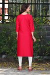 FANCY TESLA SEQUENCE WORK KURTI DAILY WEAR WHOLESALE PRICE ETHNIC GARMENT (13)