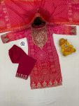 MODERN CHINON SILK CODING-SEQUENCE WORK TOP BOTTOM WITH DUPATTA FESTIVE WEAR WHOLESALE PRICE ETHNIC GARMENT (1)