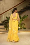 MODERN GEORGETTE DIGITAL PRINT WORK LEHENGA SAREE WITH STITCHED BLOUSE PARTY WEAR WHOLESALE PRICE ETHNIC GARMENT (2)