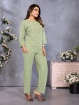 MODERN IMPORTED PLAIN CO-ORD SET OFFICE WEAR WHOLESALE PRICE ETHNIC GARMENT (17)