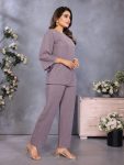 MODERN IMPORTED PLAIN CO-ORD SET OFFICE WEAR WHOLESALE PRICE ETHNIC GARMENT (20)