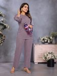 MODERN IMPORTED PLAIN CO-ORD SET OFFICE WEAR WHOLESALE PRICE ETHNIC GARMENT (20)
