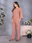 MODERN IMPORTED PLAIN CO-ORD SET OFFICE WEAR WHOLESALE PRICE ETHNIC GARMENT (10)