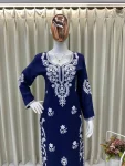 MODERN RAYON EMBROIDERY WORK KURTI PALAZZO SET OFFICE WEAR WHOLESALE PRICE ETHNIC GARMENT (5)