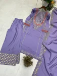 MODERN ROMAN SILK SEQUENCE EMBROIDERY WORK TOP PALAZZO WITH DUPATTA FESTIVE WEAR WHOLESALE PRICE ETHNIC GARMENT (4)