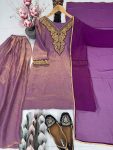 RICH LOOK FENDY SILK EMBROIDERY CODING WORK FANCY LACE BORDER WORK TOP PALAZZO WITH DUPATTA FESTIVE WEAR WHOLESALE PRICE ETHNIC GARMENT (3)
