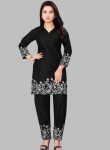 RICH LOOK SLUB COTTON EMBROIDERY WORK CO-ORD SET WHOLESALE PRICE ETHNIC GARMENT (6)