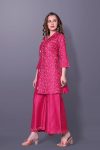 RICH LOOK VISCOSE EMBROIDERY WORK KURTI PALAZZO SET CASAUL WEAR WHOLESALE PRICE ETHNIC GARMENT (1)
