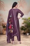 RICH LOOK VISCOSE EMBROIDERY WORK TOP BOTTOM WITH DUPATTA FESTIVE WEAR WHOLESALE PRICE ETHNIC GARMENT (3)