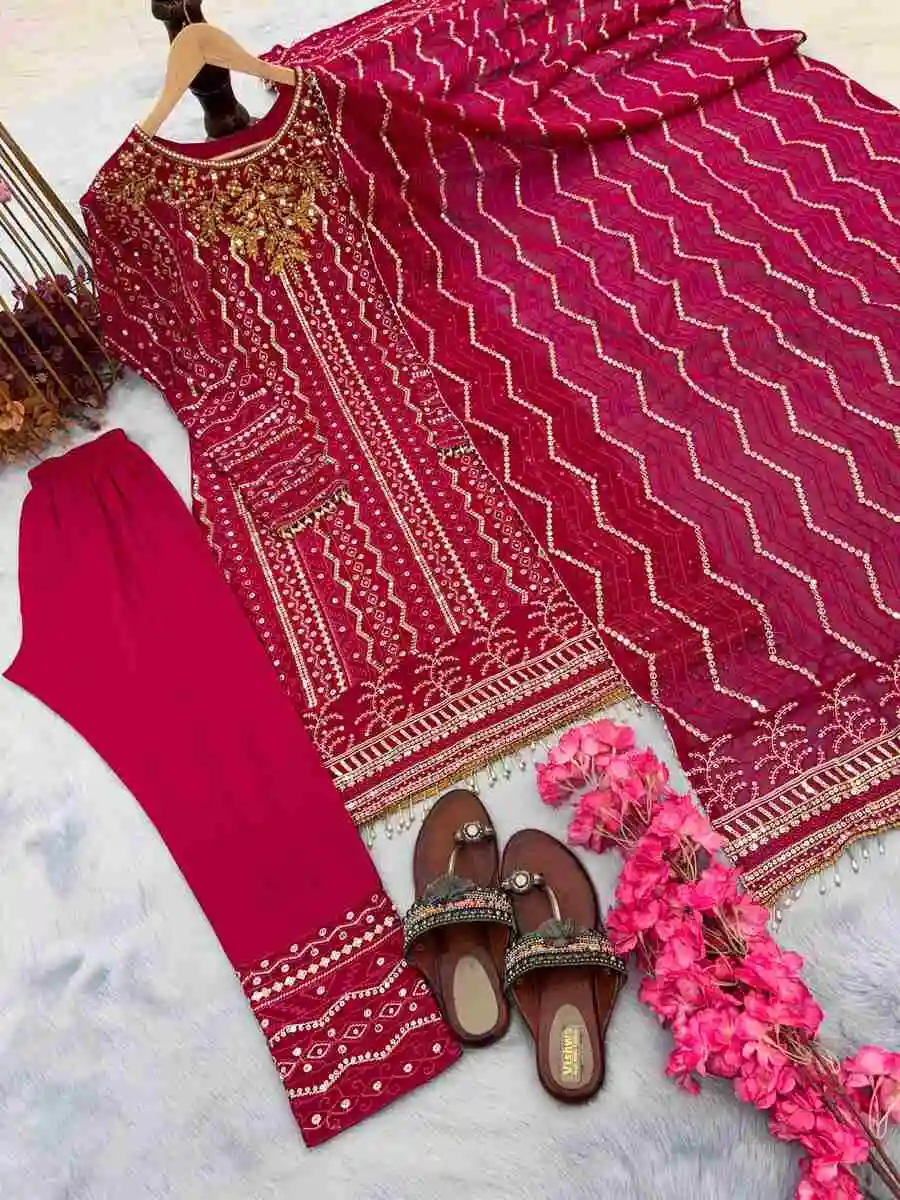 1MODERN GEORGETTE EMBROIDERY SEQUENCE WORK WITH PEARL MOTI & REAL MIRROR HAND WORK TOP BOTTOM WITH DUPATTA FESTIVE WEAR WHOLESALE PRICE ETHNIC GARMENT (19).jpg.webp