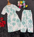 26FANCY RAYON DIGITAL PRINT WORK CO-ORD SET OFFICE WEAR WHOLESALE PRICE ETHNIC GARMENT (8)