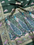 2DESIGNER BANARASI SILK 3D WEAVING MINA WITH ZARI WEAVING RICH PALLU AND BORDER WORK SAREE WITH UNSTITCHED BLOUSE FESTIVE WEAR WHOLESALE PRICE ETHNIC GARMENT (9).jpg.webp