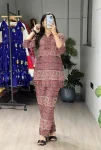 5NEW ARRIVAL RAYON PRINTED CO-ORD SET DAILY WEAR WHOLESALE PRICE ETHNIC GARMENT (21)