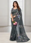 DESIGNER TABBY ORGANZA DIGITAL PRINT AND KHATLI WORK AND STONE WORK SAREE WITH UNSTITCHED BLOUSE PARTY WEAR WHOLESALE PRICE ETHNIC GARMENT (4)