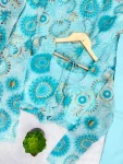 FANCY GEORGETTE FLORAL PRINT WORK GOWN BOTTOM WITH DUPATTA FESTIVE WEAR WHOLESALE PRICE ETHNIC GARMENT (9)