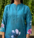 FANCY POLY RAYON DIGITAL PRINT WORK CO-ORD SET CASUAL WEAR WHOLESALE PRICE ETHNIC GARMENT (2)