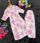 FANCY RAYON DIGITAL PRINT WORK CO-ORD SET OFFICE WEAR WHOLESALE PRICE ETHNIC GARMENT (5)