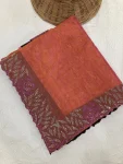 MODERN FENDY SOFT NET SWAROVSKI WITH CUT WORK SAREE WITH UNSTITCHED BLOUSE PARTY WEAR WHOLESALE PRICE ETHNIC GARMENT (22)