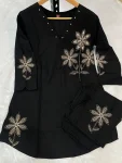 MODERN RAYON MULTI EMBROIDERY THREAD WORK CO-ORD SET CASUAL WEAR WHOLESALE PRICE ETHNIC GARMENT (2)