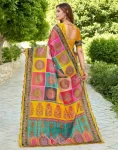 NEW ARRIVAL CHANDERI SILK DIGITAL PRINT AND MIRROR WORK IN LACE BORDER WORK SAREE WITH UNSTITCHED BLOUSE FESTIVE WEAR WHOLESALE PRICE ETHNIC GARMENT (8).jpg.webp