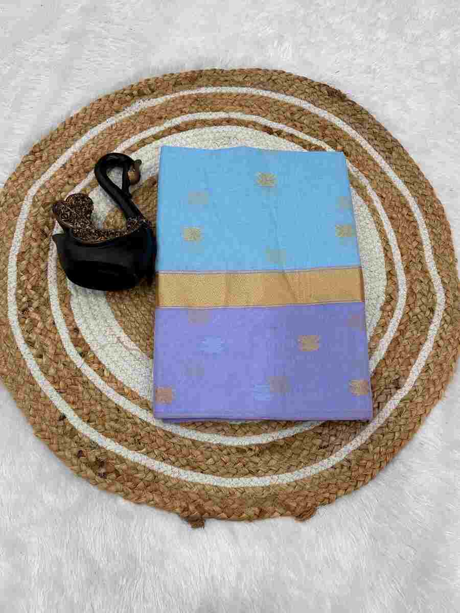 NEW ARRIVAL LILEN SLAB WEAVING WORK SAREE WITH UNSTITCHED BLOUSE FESTIVE WEAR WHOLESALE PRICE ETHNIC GARMENT (11)