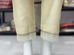 TRADITIONAL MUSLIN HAND ZARI AND PATTI WORK WITH ORIGINAL MIRROR AND LACE WORK TOP BOTTOM WITH DUPATTA CASAUL WEAR WHOLESALE PRICE ETHNIC GARMENT (3)