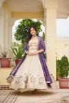 TRADITIONAL TISSUE SILK EMBROIDERY THREAD SEQUENCE WORK LEHENGA CHOLI WITH DUPATTA WEDDING WEAR WHOLESALE PRICE ETHNIC GARMENT (6)