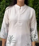 TRENDING POLY RAYON DIGITAL PRINT WORK CO-ORD SET OFFICE WEAR WHOLESALE PRICE ETHNIC GARMENT (5)