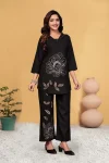 TRENDING RAYON MULTI EMBROIDERY THREAD WORK WITH HAND WORK CO-ORD SET OFFICE WEAR WHOLESALE PRICE ETHNIC GARMENT (2)