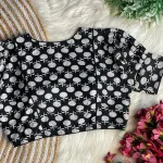 1FANCY AJRAKH COTTON PRINT WORK STITCHED BLOUSE FESTIVE WEAR WHOLESALE PRICE ETHNIC GARMENT (9)