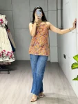 1MODERN CAMBRIC COTTON PRINTED WORK ONLY TOP FESTIVE WEAR WHOLESALE PRICE ETHNIC GARMENT (7)
