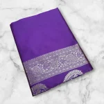 1RICH LOOK LICHI SILK JACQUARD WORK SAREE WITH UNSTITCHED BLOUSE FESTIVE WEAR WHOLESALE PRICE ETHNIC GARMENT (9)