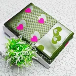 2DESIGNER BANARASI SILK FLOWERS AND MINA & ZARI WEAVING RICH PALLU WITH BORDER WORK SAREE WITH UNSTITCHED BLOUSE FESTIVE WEAR WHOLESALE PRICE ETHNIC GARMENT (14).jpeg.webp