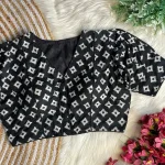 2FANCY AJRAKH COTTON PRINT WORK STITCHED BLOUSE FESTIVE WEAR WHOLESALE PRICE ETHNIC GARMENT (8)